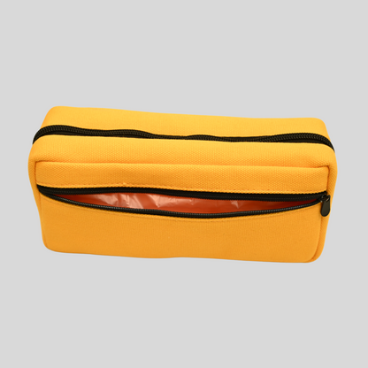 RS Pouch Multi Zip Pouch Free Size - Yellow