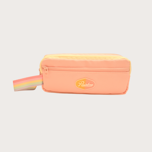 RS Pouch Multi Zip Pouch Free Size - Peach