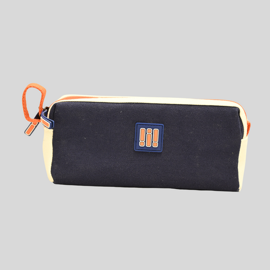 RS Pouch Multi Zip Pouch Free Size - Navy Blue