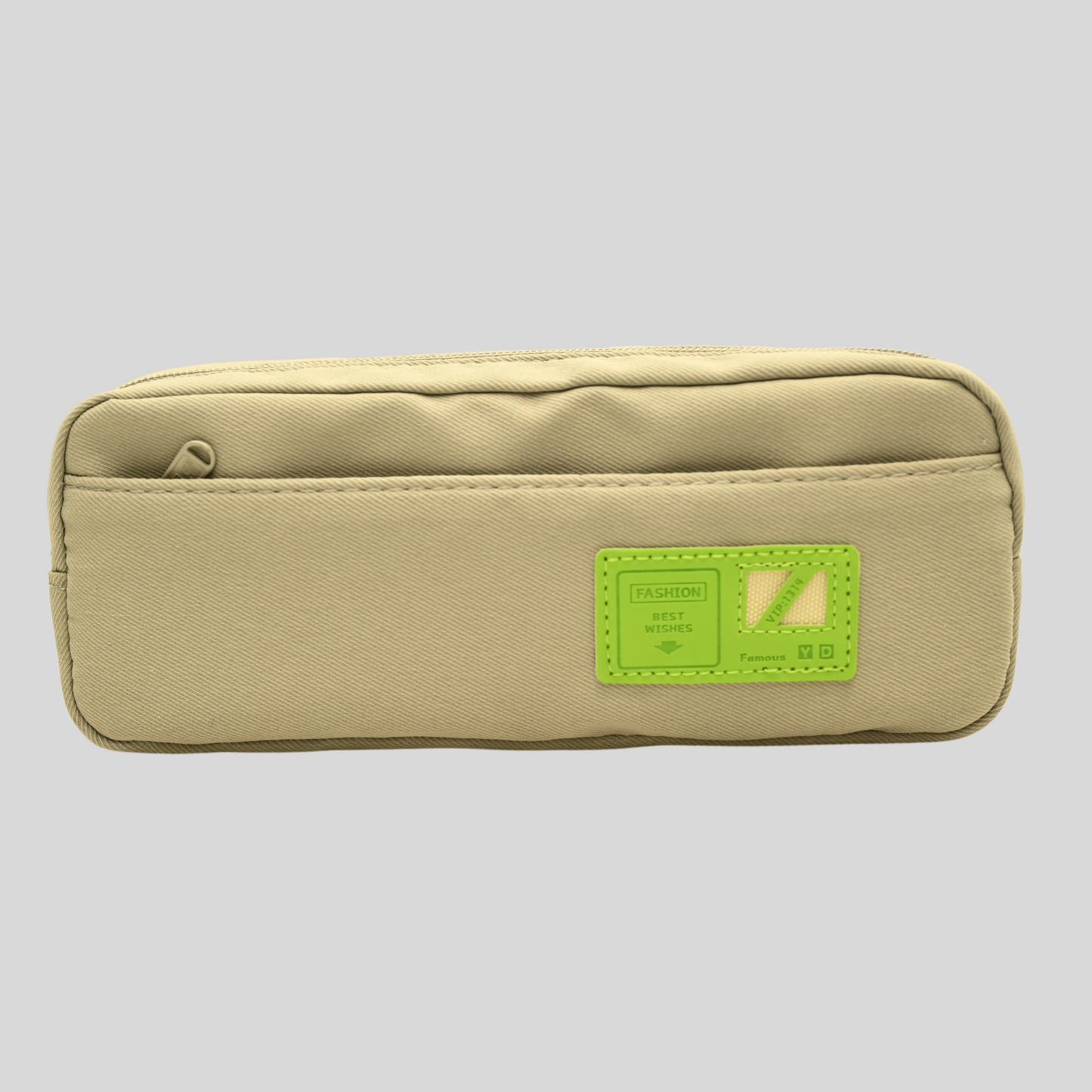 RS Pouch SINGLE ZIP Free Size - Grey