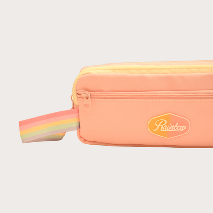 RS Pouch Multi Zip Pouch Free Size - Peach