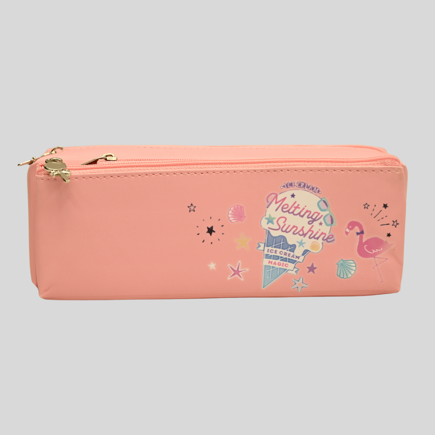 RS Pouch Multi Zip Pouch Free Size - Pink