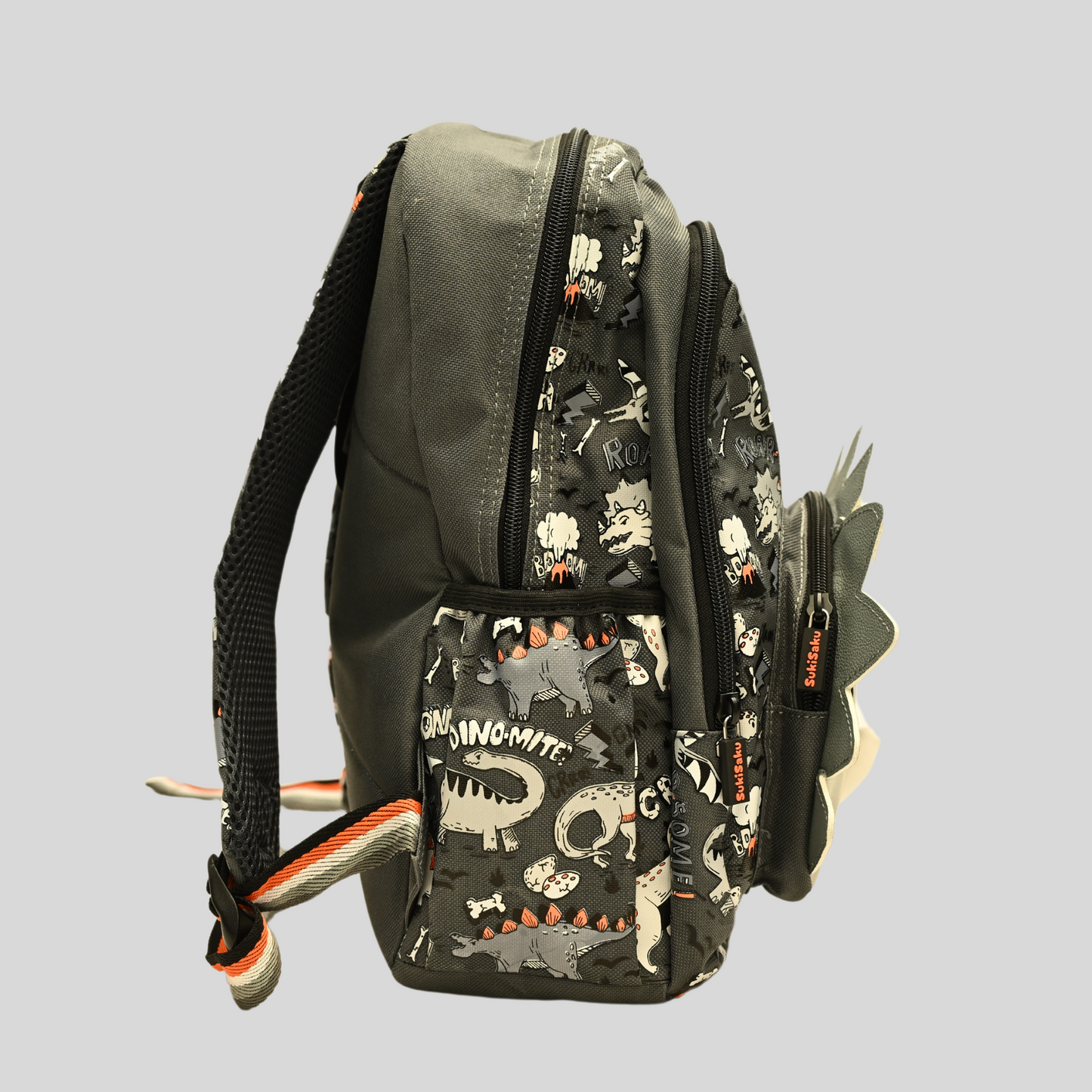 BT School Bag Back Pack For UNISEX - Grey