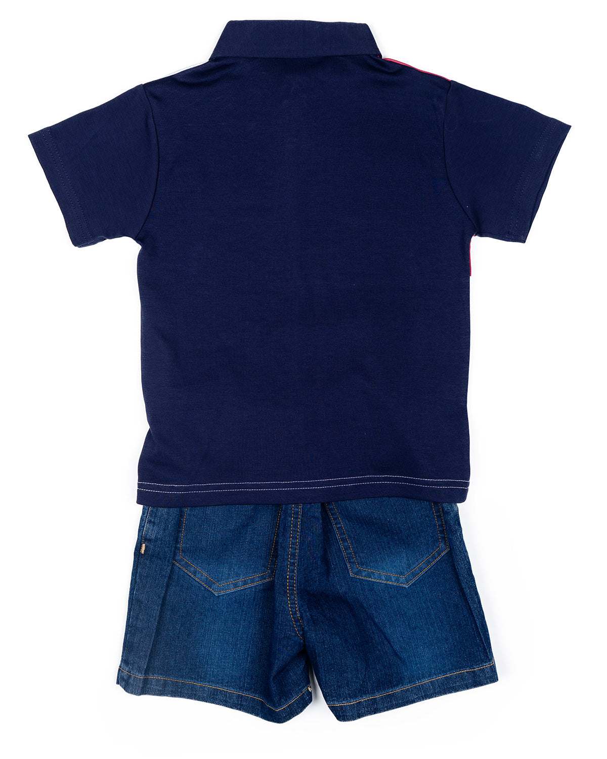 Pokizo Boys Baba Suit Navy Blue
