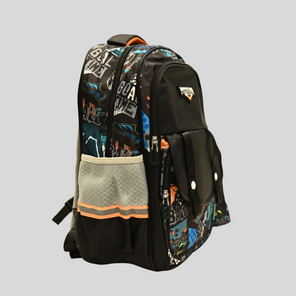 BT School Bag Back Pack For UNISEX - Grey