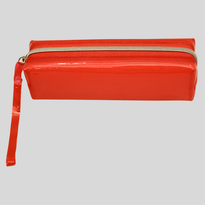 RS Pouch SINGLE ZIP Free Size - Red