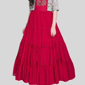 Girls Western Gown Rani