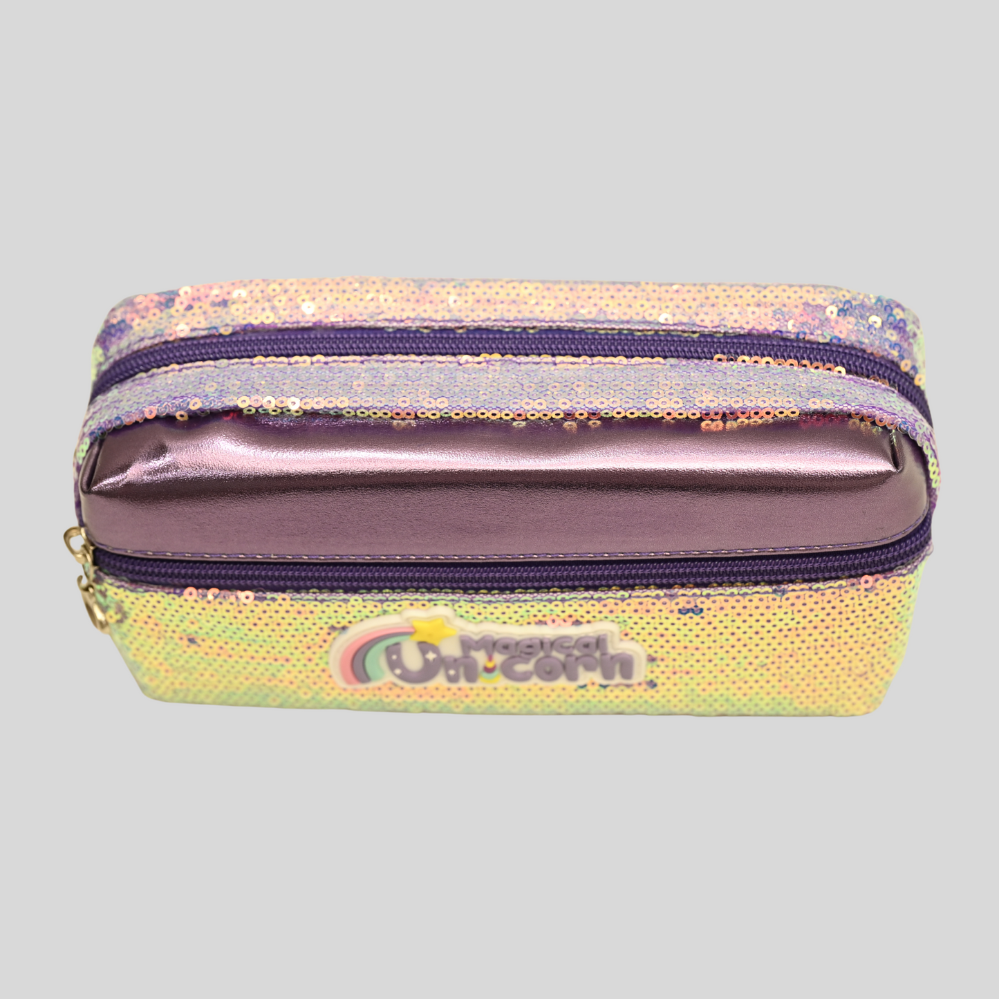 RS Pouch SINGLE ZIP Free Size - Purple