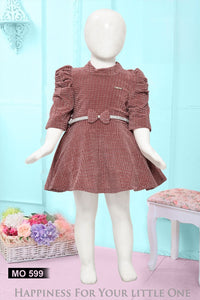 Girls Western Party Frock