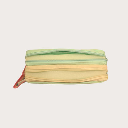 RS Pouch Multi Zip Pouch Free Size - Green