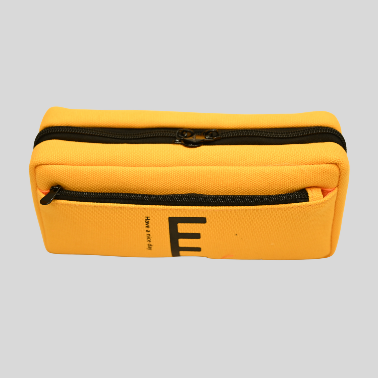 RS Pouch Multi Zip Pouch Free Size - Yellow