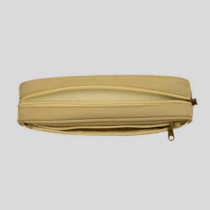 RS Pouch SINGLE ZIP Free Size - Cream