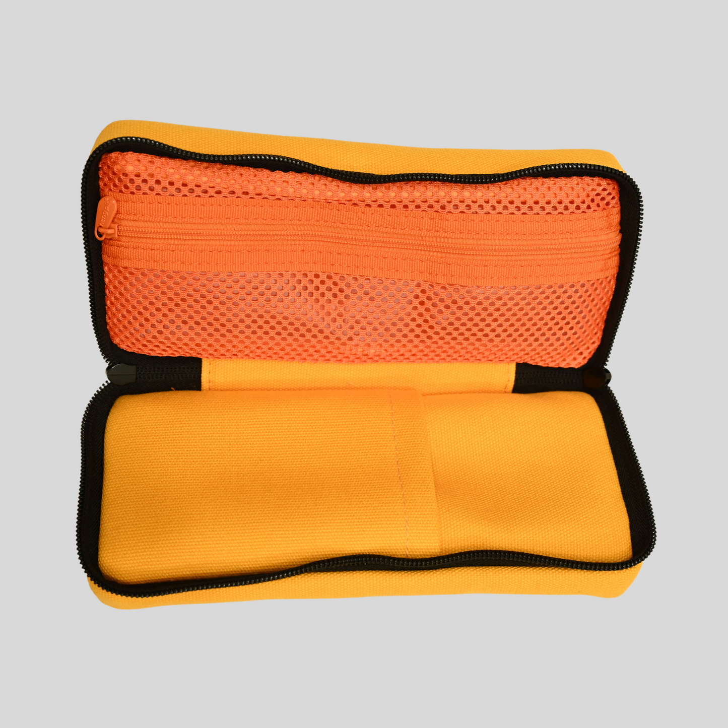 RS Pouch Multi Zip Pouch Free Size - Yellow