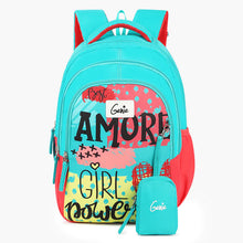 Load image into Gallery viewer, Amore Small Backpack for Kids - Teal
