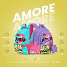 Load image into Gallery viewer, Amore Small Backpack for Kids - Teal
