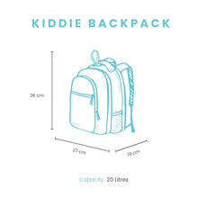 Load image into Gallery viewer, Genie Amore 20L Purple Kids Backpack With Comfortable Padding
