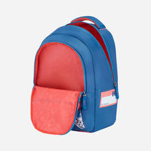 Load image into Gallery viewer, Genius by Safari Astro 23L Blue School Backpack with Name Tag
