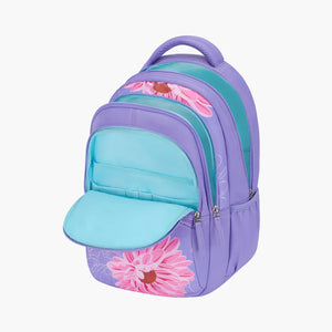 Genie Buttercup 27L Lavender Juniors Backpack With Easy Access Pockets