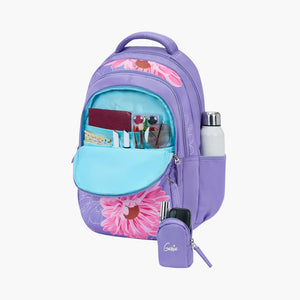 Genie Buttercup 27L Lavender Juniors Backpack With Easy Access Pockets