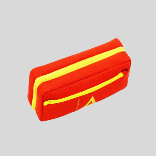 RS Pouch Multi Zip Pouch Free Size - Red