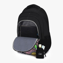 Load image into Gallery viewer, Genie Cool 36L Black School Backpack With Spacious Compartment
