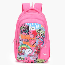 Load image into Gallery viewer, Genie Cool 36L Pink School Backpack With Premium Fabric
