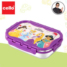 Load image into Gallery viewer, Cello Click It Toons Stainless Steel Lunch Box - Medium
