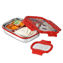 Load image into Gallery viewer, Cello Click It Toons Stainless Steel Lunch Box - Big
