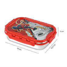 Load image into Gallery viewer, Cello Click It Toons Stainless Steel Lunch Box - Medium
