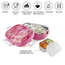 Load image into Gallery viewer, Cello Feast Deluxe Insulated Lunch Box
