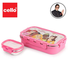 Load image into Gallery viewer, Cello Thermo Click Toons Insulated Lunch Box Medium
