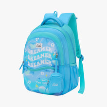 Load image into Gallery viewer, Genie Dreamer 27L Blue Juniors Backpack With Easy Access Pockets
