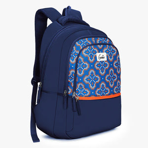 Genie Eve 36L Blue Laptop Backpack With Laptop Sleeve