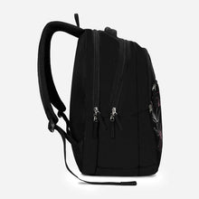 Load image into Gallery viewer, Genie Hailey 36L Black Laptop Backpack With Raincover
