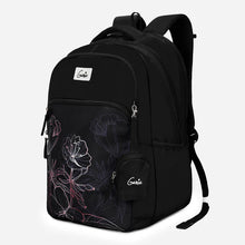 Load image into Gallery viewer, Genie Hailey 36L Black Laptop Backpack With Raincover
