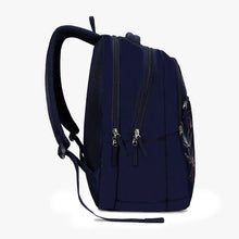 Load image into Gallery viewer, Genie Hailey 36L Blue Laptop Backpack With Raincover
