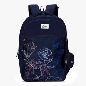 Genie Hailey 36L Blue Laptop Backpack With Raincover