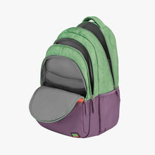 Load image into Gallery viewer, Genie Harper 36L Green Laptop Backpack With Raincover
