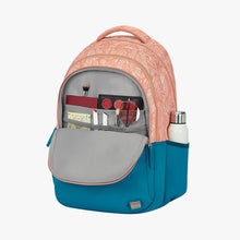 Load image into Gallery viewer, Genie Harper 36L Coral Laptop Backpack With Raincover
