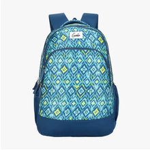 Load image into Gallery viewer, Genie Ikattish 36L Teal School Backpack With Easy Access Pockets
