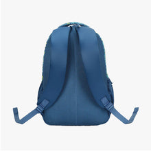 Load image into Gallery viewer, Genie Ikattish 36L Teal School Backpack With Easy Access Pockets
