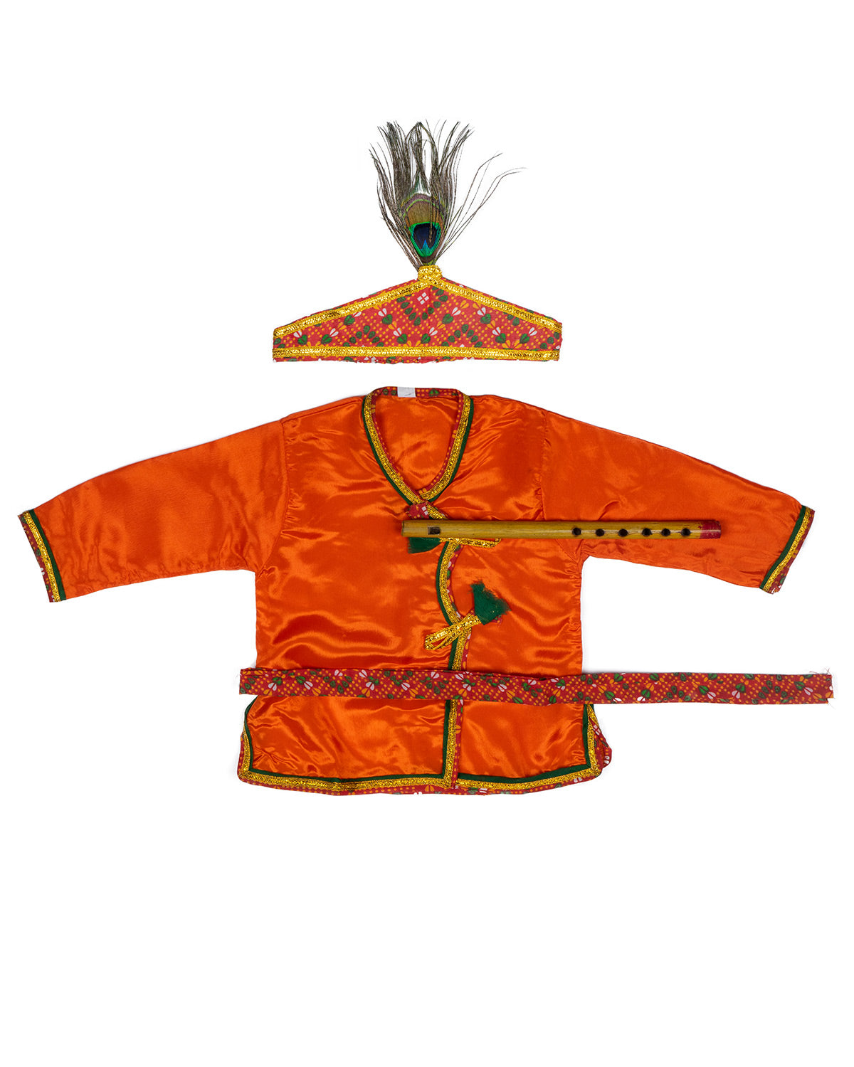 Pokizo Boys Krishna Dress Orange