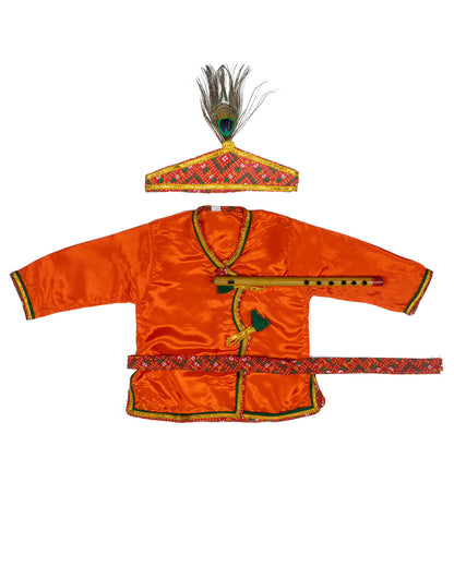 Pokizo Boys Krishna Dress Orange