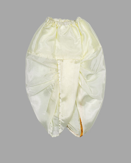 Pokizo Boys Krishna Dress White
