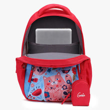 Load image into Gallery viewer, Genie Kitty 20L Pink Kids Backpack With Comfortable Padding
