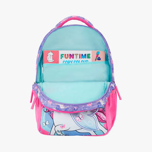 Magic Unicorn Small Backpack for Kids - Pink With Comfortable Padding