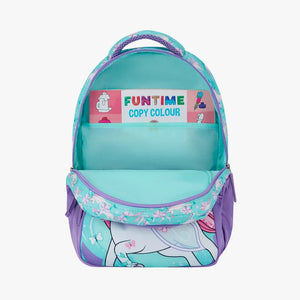 Magic Unicorn Small Backpack for Kids - Lavender With Comfortable Padding