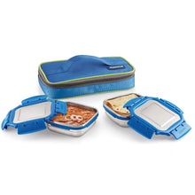 Load image into Gallery viewer, Magnus Milo 2 Lunch Box | Airtight &amp; Leakproof Lunch Box with Bag - 600 ML
