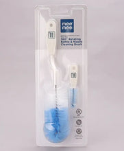 Load image into Gallery viewer, Mee Mee Bottle And Nipple Cleaning Brush - Blue
