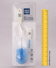 Load image into Gallery viewer, Mee Mee Bottle And Nipple Cleaning Brush - Blue
